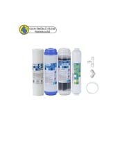 Purefer Açık kasa çift karbonlu Sertifikalı 4lü  filtre i