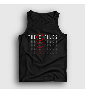 Presmono Unisex Siyah Logo Dizi X Files Atlet 522307tt