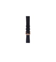 Fro LW38-43 20 mm Hakiki Deri Floter Siyah Kordon Gold Toka