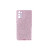 Samsung Galaxy S20 FE Uyumlu Kılıf Zore Shining Silikon (Pembe)