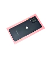 Tkgz Samsung Galaxy A22 (4G) Arka Pil Kapağı (Kamera Lensli) SİYAH