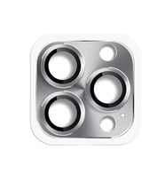 iPhone 16 Pro Max Pers Alüminyum Kamera Lens - Gri