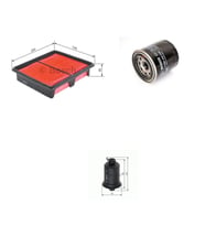 Bosch Filtre Bakım Seti Honda Cıvıc 1.6 Klimalı 1996-2001 Hava + Yağ f. + Yakıt Filtre Bosch