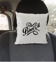 BK Gift Kişiye Özel İsimli Kare Araç Koltuk Yastığı-5