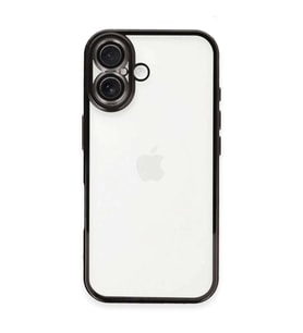 İphone 16 Plus Kılıf Razer Lensli Silikon - Siyah