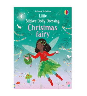 Little Sticker Dolly Dressing Christmas Fairy Usborne Publishing