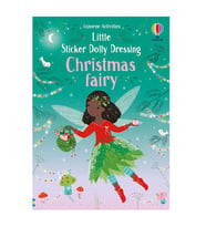 Little Sticker Dolly Dressing Christmas Fairy Usborne Publishing