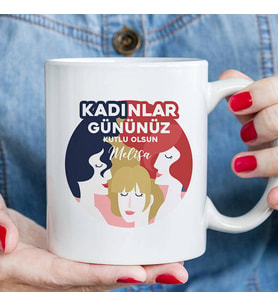Kişiye Özel Kadınlarımız İsme Özel Kupa Bardak
