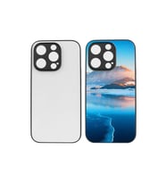 Greenmnky Iphone 14 Pro Sublimation (Black + Glas) - Kişiselleştirilebilir Telefon Kılıfı (Çok Renkli)
