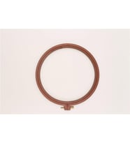 Nurge Plastik Vidalı Nakış Kasnak No:1 - 177 mm Kahverengi