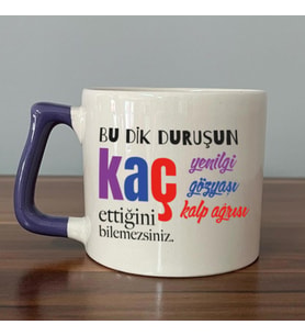 Bu Dik Duruşun Baskılı Kadınlar Günü Mor Kulplu D Kupa