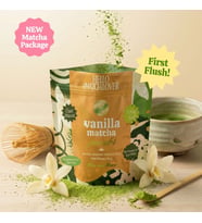 Vanilla Matcha Powder - Vanilya Aromalı Matcha Tozu Doypack, 25 gr