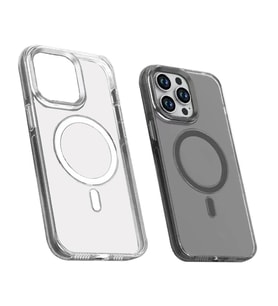 Apple iPhone 15 Pro Max Kılıf Zore Wireless Şarj Özellikli Şeffaf Efsane Kapak