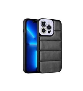 Apple iPhone 12 Pro Uyumlu Kılıf Kamera Korumalı Airbagli Renkli Zore Seksek Kapak (Siyah)