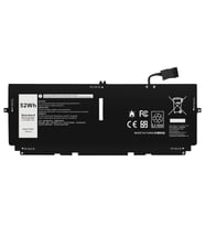 Dell XPS 13 9310 ile Uyumlu Notebook Bataryası Pili (Siyah)