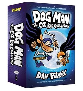 Dog Man: The Cat Kid Collection: From The Creator Of Captain Underpants (Dog Man #4-6 Box Set) (Krem)