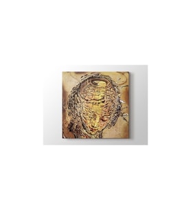 Salvador Dali Raphaelesque Head Exploading Tablo - 105922 - 70x70 Cm