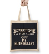 Warning May Start Talking About My Nutribullet Bez Çanta Uzun Saplı