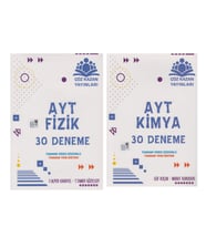 Çöz Kazan AYT Fizik ve Kimya Deneme Seti 2 Kitap