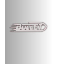BULLET MERMİ ETİKET - STİCKER 3.5x15cm