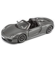 Bburago Porsche 918 Spyder Gri 1:24 Model Araba
