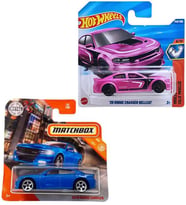 2 Araç Set - Hot Wheels '20 Dodge Charger Hellcat & Matchbox 2018 Dodge Charger (1/64)