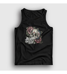 Presmono Unisex Siyah Skull Pierce The Veil Atlet 387727tt