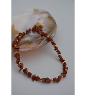 STONEAGE YILDIZ TAŞI TASARIM KOLYE (Altın / Dore)