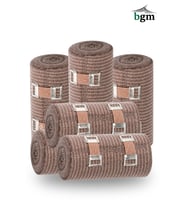 Premium Elastik Bandaj 10 cm Yüksek Kalite Esneklik ve Dayanıklılık  Spor & Ortopedik Destek  6’lı Set