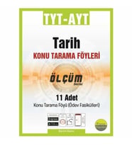 Pano Yayınları Tyt-Ayt Tarih Konu Tarama Föyleri