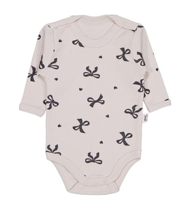Civil Baby Fiyonk Empirme 1-36 Ay Çıtçıtlı Badi - Bej