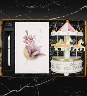 Tasarım Defter & Müzikli Atlıkarınca & Touch Pen Kalem