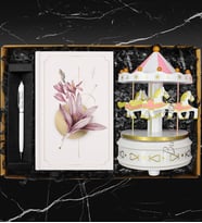 Tasarım Defter & Müzikli Atlıkarınca & Touch Pen Kalem