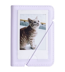 Instax Mini Film Uyumlu 28'li Lila Albüm