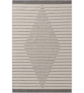 Eliana Home Baskılı, Yıkanabilir Kaymaz Taban Salon Halısı LNA1213 100x150 cm (Bej)