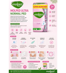 Molped Ultra Normal Ped 24'lü
