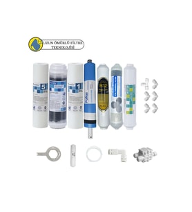 Purefer Açık kasa çift sedimentli Sertifikalı 7li Pallas mebran Şeffaf 4lü mineral+B12 alkali