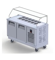 Iceinox Hazırlık Buzdolabı 650 Lt (Gri)