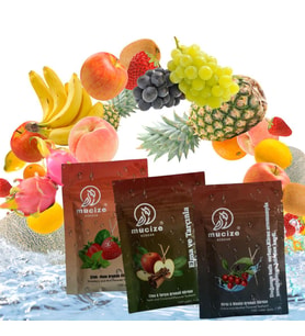 mucize 3"lü Doypak Set (Çilek -Nane/Elma-Tarçın/Kiraz-Mentol) Aromalı Kürdan