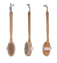 Organik Doğal At Kılı Banyo Fırçası (Çok Renkli)