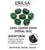Sertifikalı Cüzdan Boy Aventurin Taşı Kütle - Şans ve Fırsatları Hayatınıza Çeker (Çok Renkli)