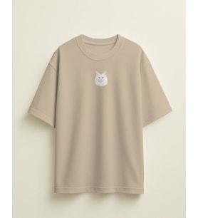 Van Kedisi Zarafeti – Oversize Unisex Tişört