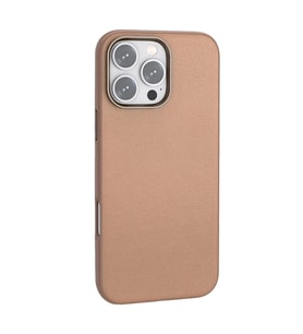 İphone 16 Wonder Deri Magsafe Kapak - Bronz