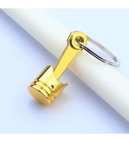 Oto Piston Özel Tasarımlı Anahtarlık (Gold)