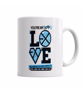 EXO XOXO LOVE Kupa Bardak Porselen