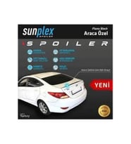 Hyundaı Accent Blue Bagaj Üstü Spoiler Piano Black