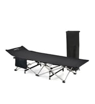 Madfox AeroLift Katlanır Kamp Yatağı Kampet BLACK