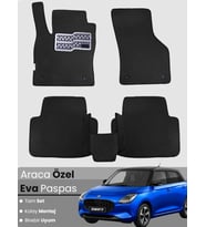 SUZUKİ SWİFT (2017-2024) Uyumlu EVA Paspas Tam Set–Oto Paspas,Araca Özel,Kolay Montaj