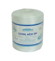 LokmanAVM Çuval Ağzı İpi Yüzde 100 Fibrilizeli Naylon İp Beyaz 1000 Gr 1 Adet