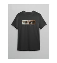 10 Kasım Atatürkü Anma Günü Baskılı Oversize Bisiklet Yaka T-shirt - Siyah